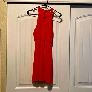 Mini reddish/orange dress